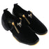Women's Giuseppe Zanotti Light Jump Gruber Sneakers in Black Velvet