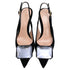 Women's Gianvito Rossi Jaipur 85 Slingback Pumps in Black Velvet