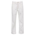 Women's Brunello Cucinelli Straight-Leg Jeans in White Cotton