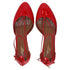 Women's Aquazzura Alexa 50 Pumps in Red Patent Leather
