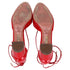 Women's Aquazzura Alexa 50 Pumps in Red Patent Leather