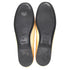 Women's Prada Logo-Plaque Bow Ballet Flats in Metallic Gold Leather