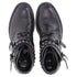 Women's Saint Laurent Studded Ranger Ankle Boots in Black Leather