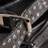 Women's Saint Laurent Studded Ranger Ankle Boots in Black Leather