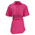 Women's Jacquemus La Chemise Arles Cutout Mini Dress in Pink Viscose