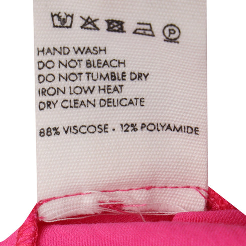 Women's Jacquemus La Chemise Arles Cutout Mini Dress in Pink Viscose
