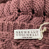 Women's Brunello Cucinelli Open-Work Knitted Top in Brown Cotton
