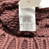 Women's Brunello Cucinelli Open-Work Knitted Top in Brown Cotton