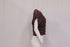 Women's Brunello Cucinelli Open-Work Knitted Top in Brown Cotton