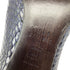 Women's Stuart Weitzman Snake-Embossed Pointed Pumps in Navy Blue Leather