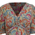 Women's Saloni Lea Printed Midi Dress in Multicolor Viscose