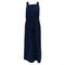 Women's Max Mara Leisure Panfilo Midi Dress in Navy Blue Cotton