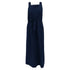 Women's Max Mara Leisure Panfilo Midi Dress in Navy Blue Cotton