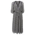 Women's Ba&sh Kamala Midi Dress in Multicolor Viscose