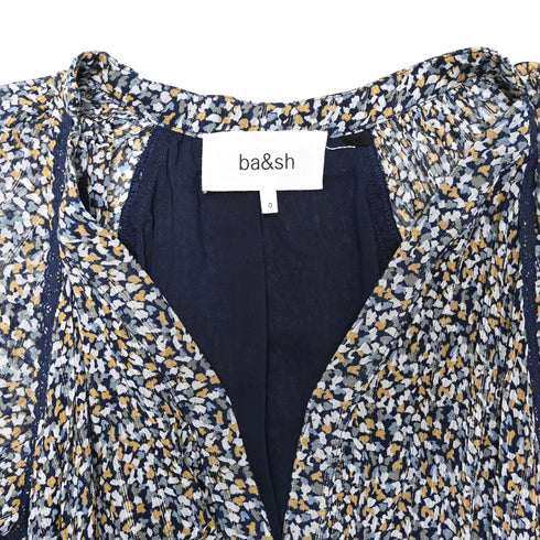 Women's Ba&sh Kamala Midi Dress in Multicolor Viscose