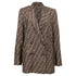 Women's Fendi Monogram Blazer in Multicolor Silk