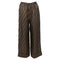 Women's Fendi Monogram Palazzo Trousers in Multicolor Silk