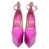 Women's Valentino Garavani Tan-Go Platform Pumps in Pink Patent Leather