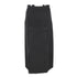 Women's Proenza Schouler Straight Maxi Skirt with Slits in Black Wool