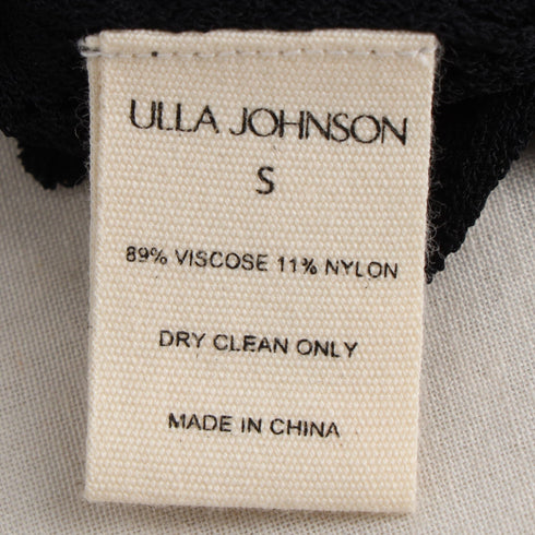 Women's Ulla Johnson Lace Maxi Skirt in Black Viscose