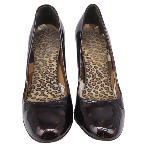 Women's Stuart Weitzman Tortoiseshell Pumps in Brown Patent Leather