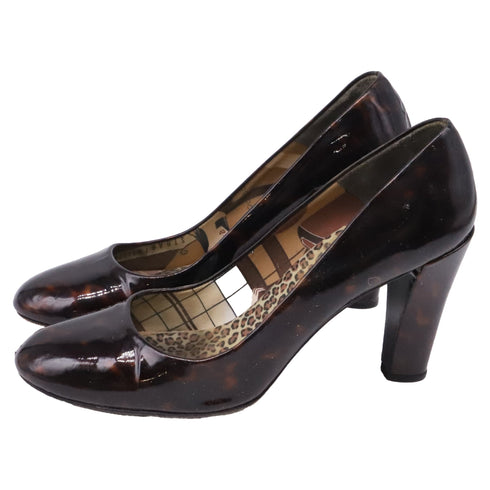 Women's Stuart Weitzman Tortoiseshell Pumps in Brown Patent Leather