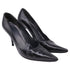 Women's Stuart Weitzman Pointed-Toe Pumps in Black Leather
