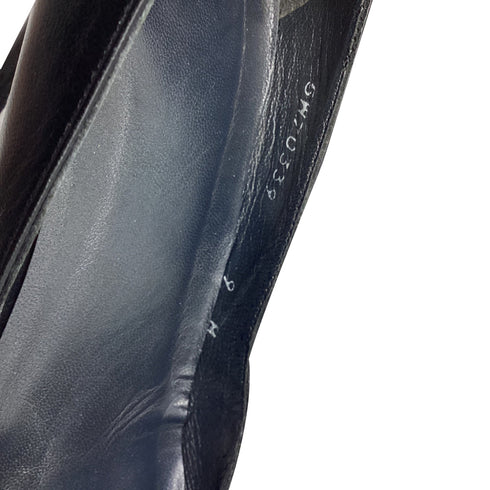 Women's Stuart Weitzman Pointed-Toe Pumps in Black Leather