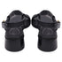 Women's See by Chloé Braided Strap Sandals in Black Leather