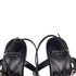 Women's See by Chloé Braided Strap Sandals in Black Leather