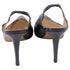 Women's Manolo Blahnik Slingback Pumps in Black Leather