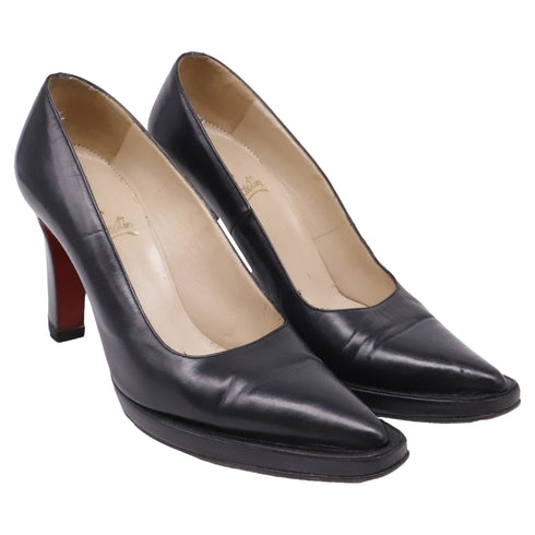 Women's Christian Louboutin Pumps in Black Leather