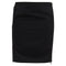 Women's Giorgio Armani Pencil Skirt in Black Cotton