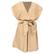 Women's Weekend Max Mara Mitico Midi Dress in Beige Cotton
