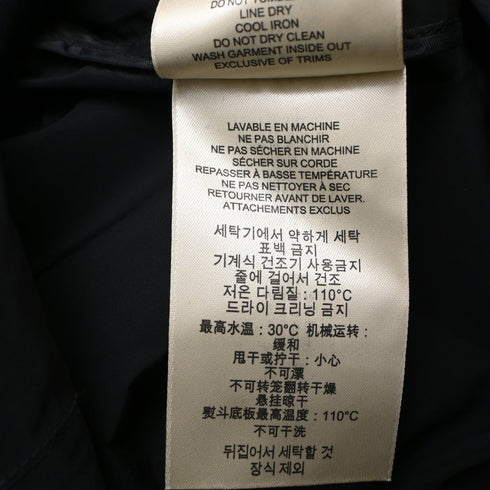 Women's Burberry Brit Double Breasted Trench Coat in Black Polyester