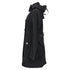 Women's Burberry Brit Double Breasted Trench Coat in Black Polyester