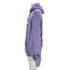 Men's Balenciaga Caps Destroyed Oversize Fit Hoodie in Purple Cotton