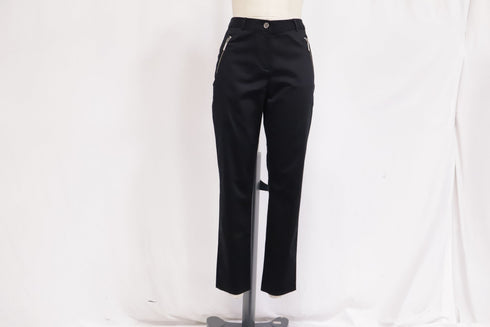 Women's Dolce and Gabbana Collared Sheer Longsleeve Blouse in Black Viscose