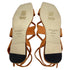 Women's Jimmy Choo Ayla Flat Sandals in Orange Suede