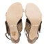 Women's Burberry Studded Suede Buckle Sandals - Size 6.5 / 36.5