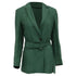 Women's 'S Max Mara Sofia Blazer in Green Linen