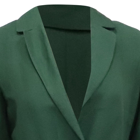Women's 'S Max Mara Sofia Blazer in Green Linen