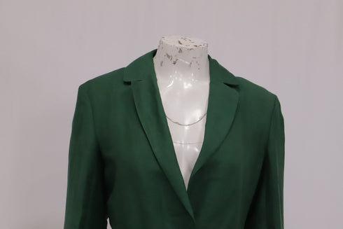 Women's 'S Max Mara Sofia Blazer in Green Linen