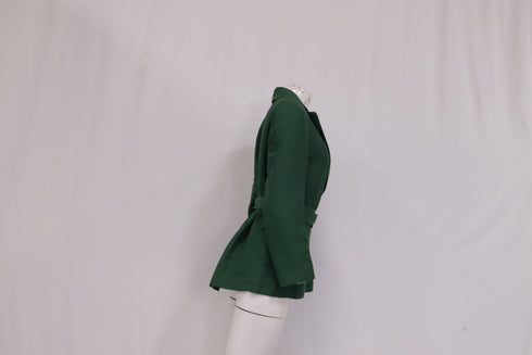 Women's 'S Max Mara Sofia Blazer in Green Linen