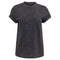 Women's Brunello Cucinelli Crew Neck Short Sleeve T-Shirt in Grey Cotton