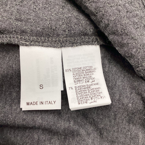 Women's Brunello Cucinelli Crew Neck Short Sleeve T-Shirt in Grey Cotton