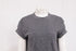 Women's Brunello Cucinelli Crew Neck Short Sleeve T-Shirt in Grey Cotton