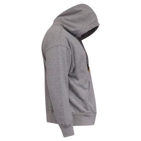Women's Isabel Marant Logo-Print Hoodie in Grey Cotton