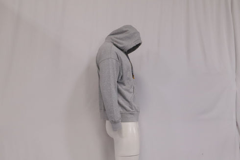 Women's Isabel Marant Logo-Print Hoodie in Grey Cotton