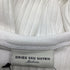 Women's Dries Van Noten Ribbed Tank Top in White Cotton